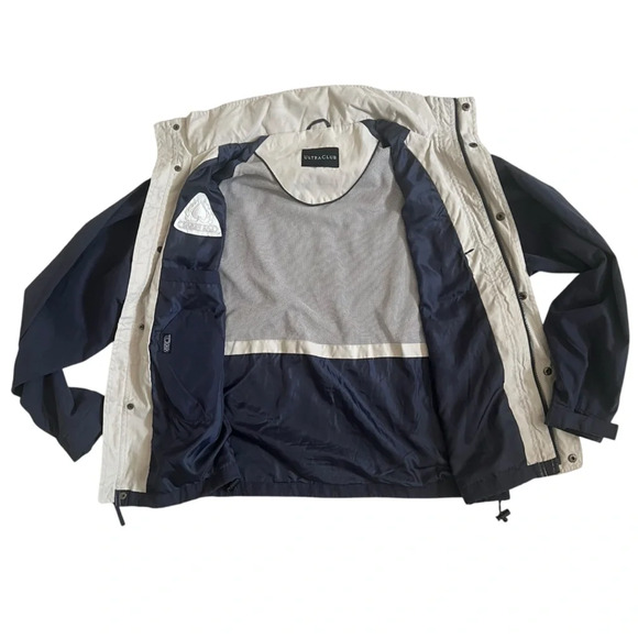 VTG Ultra Club Las Vegas Navy Blue Windbreaker - Picture 4 of 9